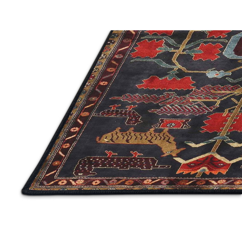 Oriental Indoor Rug, Rectangle 2' x 3'