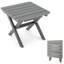 Table d'appoint pliable Ebern Designs Hdpe Adirondack-2038833254