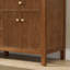 Ensemble de meuble-lavabo à double cuve 60 "avec plateau en pierre reconstituée Barnhart-431181851