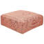 Ceazia 50cm Wide Square Abstract Pouffe Ottoman