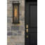 Langston Single Light Tall Wall Mount Aluminum Outdoor Lantern