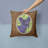 Skye Terrier Outdoor Reversible Throw Pillow