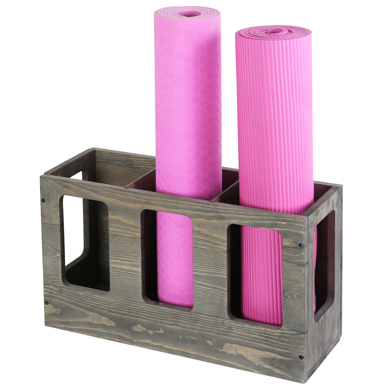 Wood Multi-Use Sports Rack, Grey