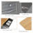 20 Gallon Opening Mechanism Cabinet Trash Can-98939119