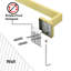 Porte-serviettes mural 17,52 po-80590095-111987810