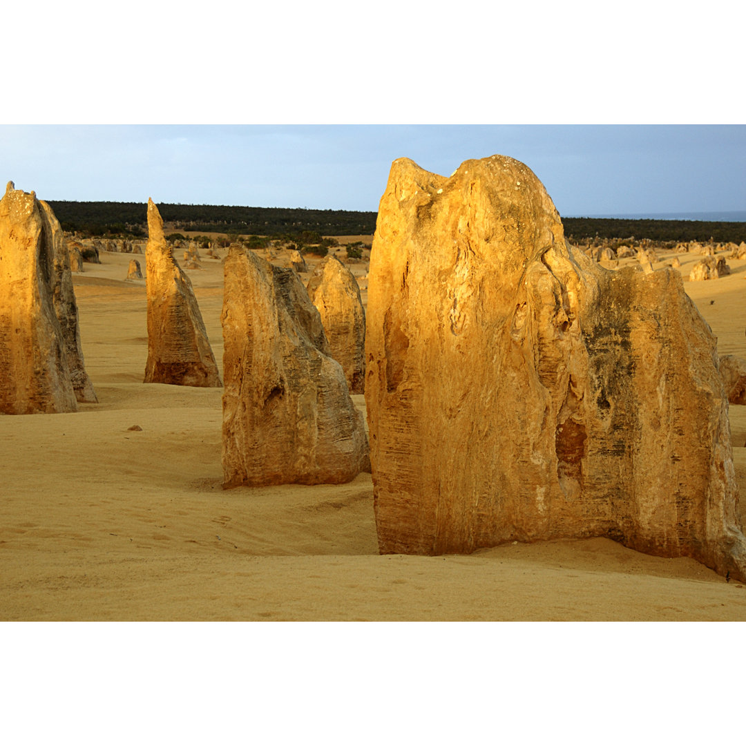 Pinnacles in der Morgendämmerung