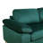 Fluery Velvet L-Shaped Sectional Reversible-358865870