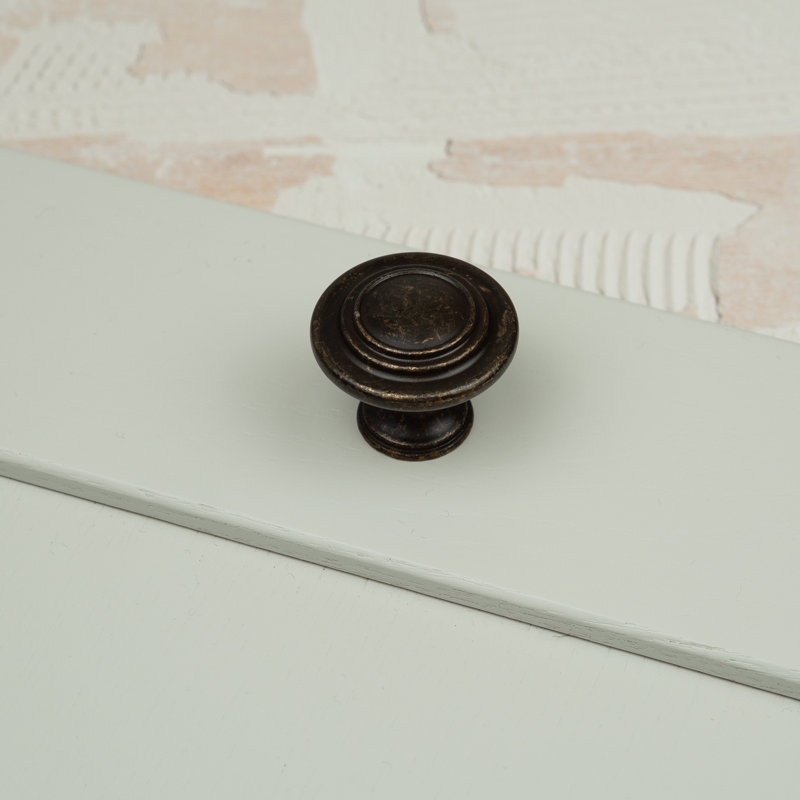 32mm Antique Brass Layered Knob