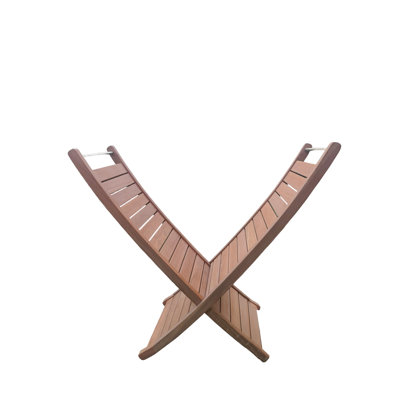 Accessories Solid Wood Freestanding Magazine Rack