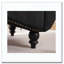 Fauteuil inclinable en velours capitonné-474225596