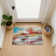 Machine Washable Indoor/Outdoor Millner ACN2254 Abstract Rug