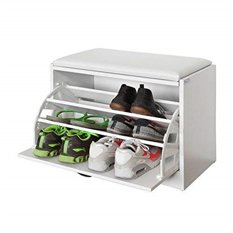 6 Pair Shoe Storage Bench
