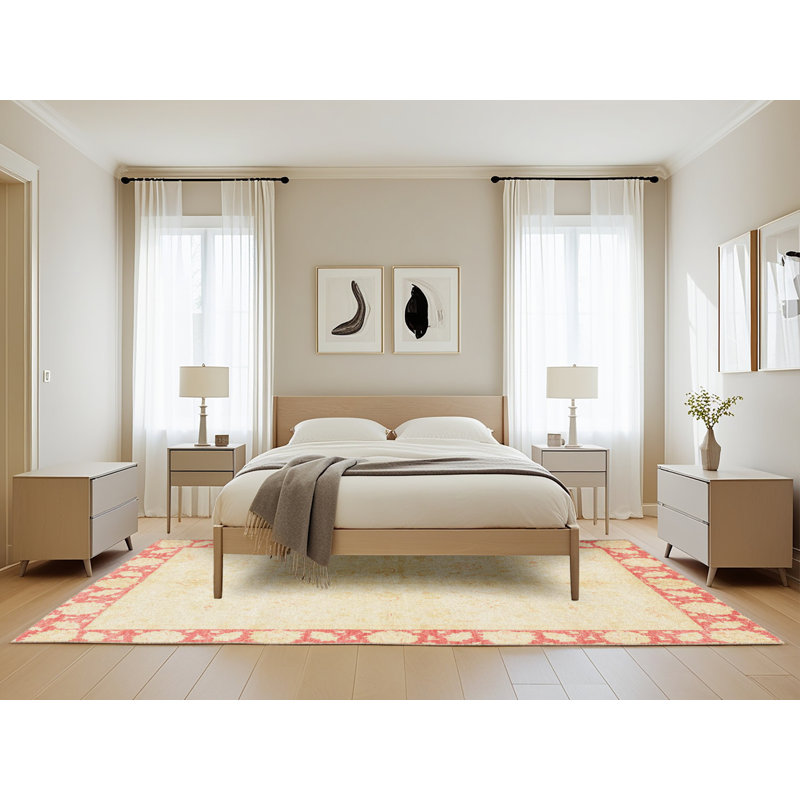 Tapis abstrait moderne 3495, Rectangle de 5 pi x 8 pi