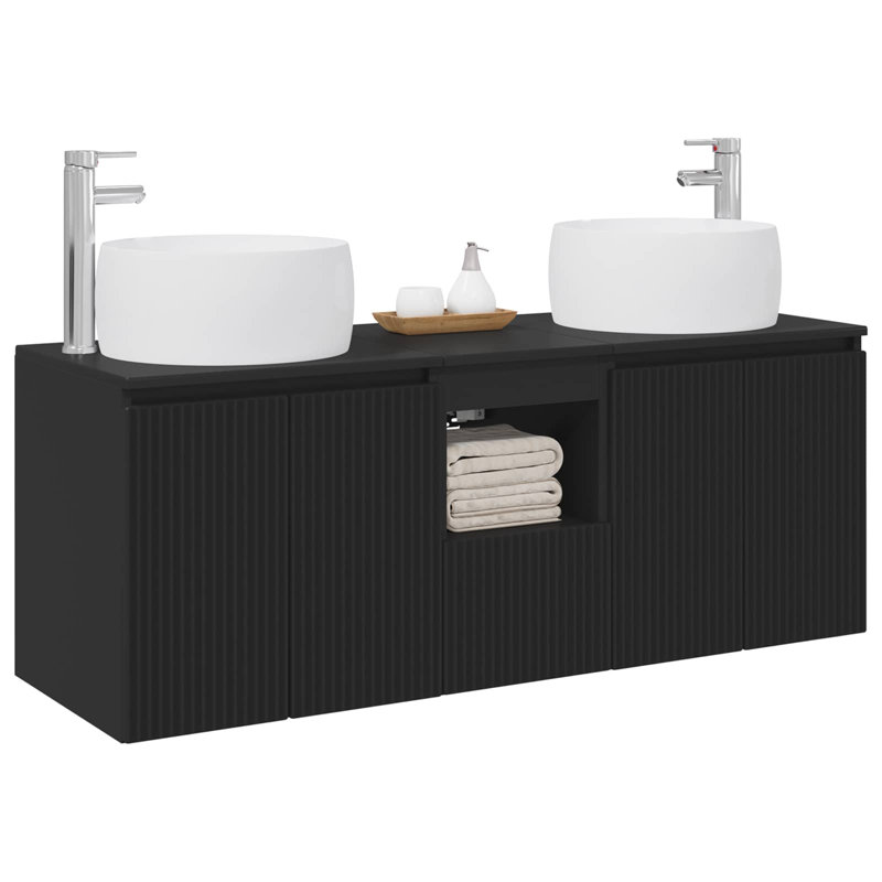Bathroom Furniture Suite, Black