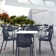 Burt Square Synthetic Laminate Outdoor Dining Table