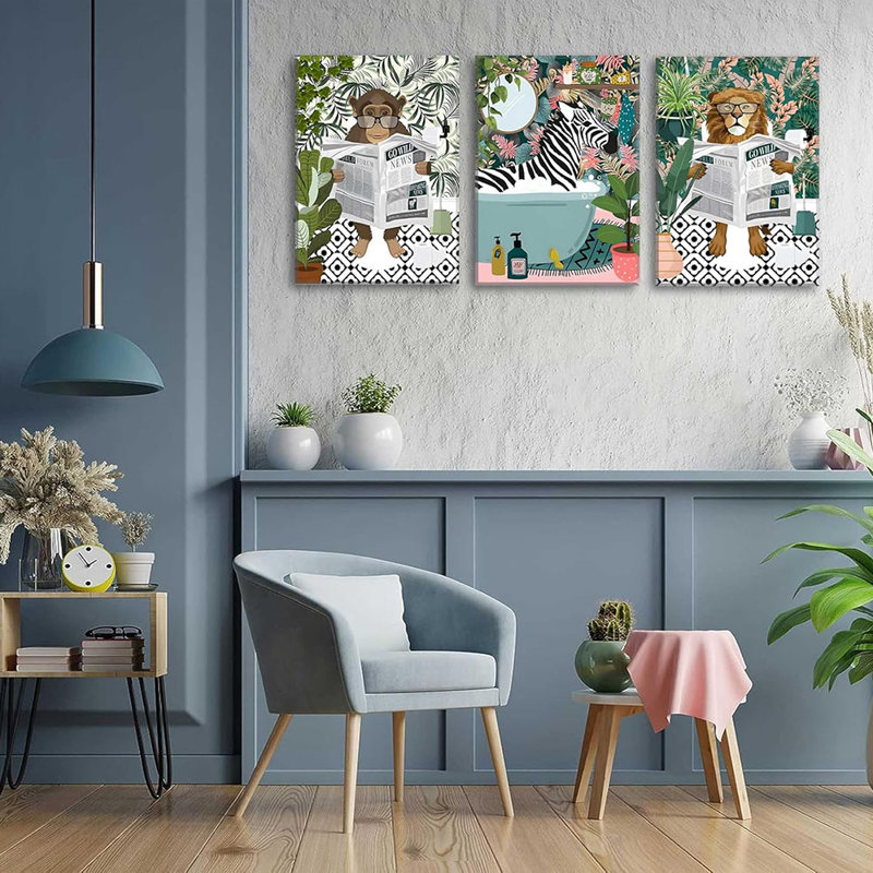 3 Piece Wrapped Canvas Print