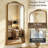 Vintage Full Length Mirror Carved Full Body Mirror with Stand-1108546226-1108546227