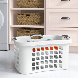 Collapsible Laundry Basket, Plastic Foldable Up Laundry Hamper,portable  Washing Tub With Handle, Space Saving Storage Container