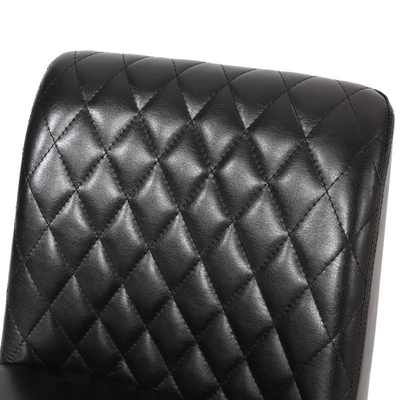 TABOURET DE COMPTOIR (ENSEMBLE DE 2), Noir