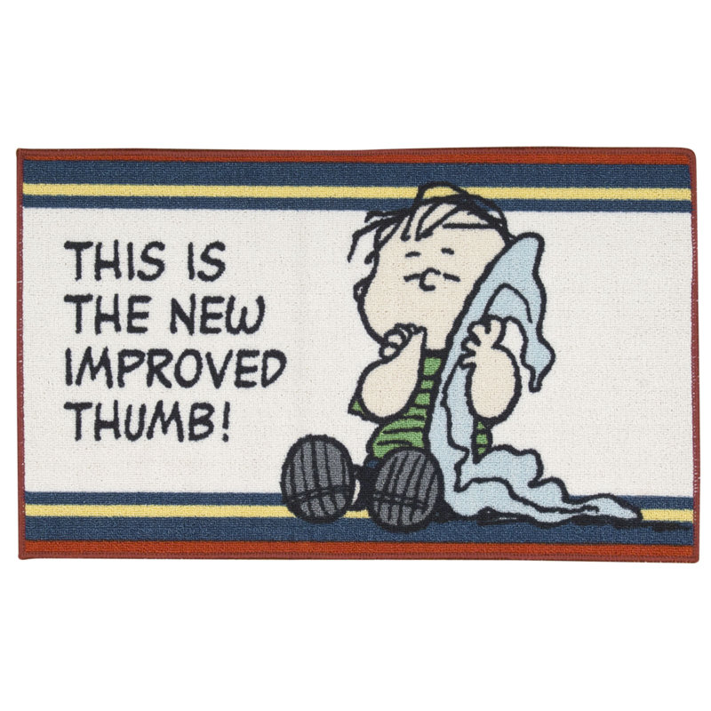 Peanuts Non-Slip Doormat