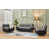 Similicuir gris / noir est en rupture de stock