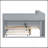 Wooden Full Size Daybed With Twin Size Trundle, Daybed With Storage Shelf And USB Charging Ports-1194495382