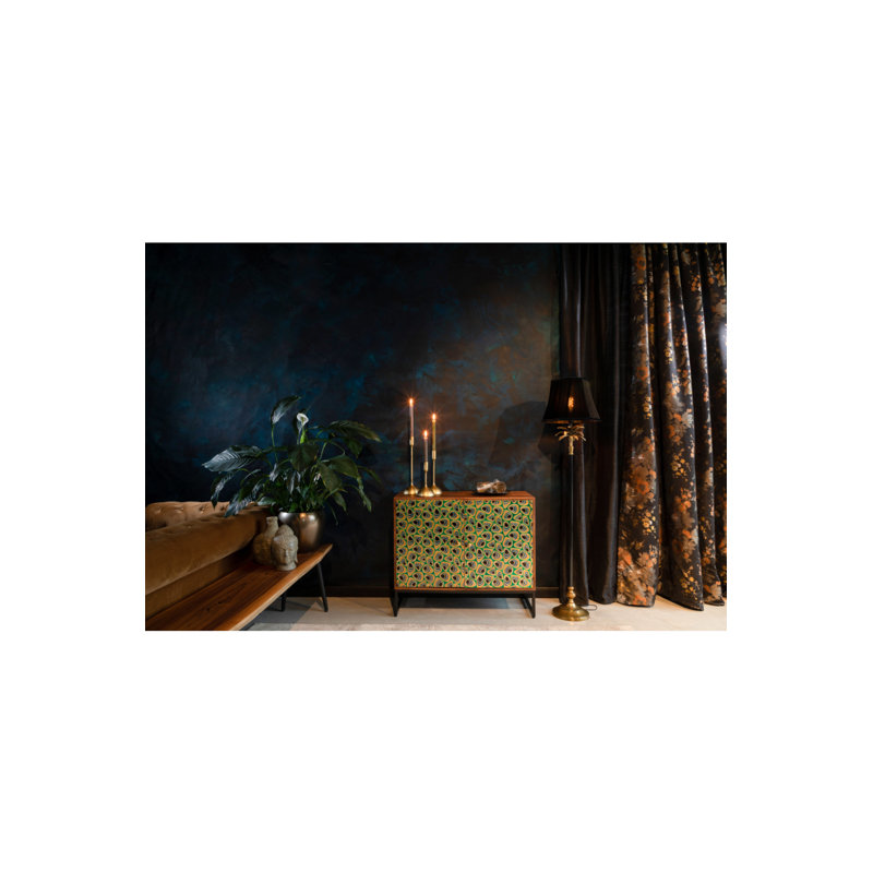 Meena Solid Wood Accent Cabinet