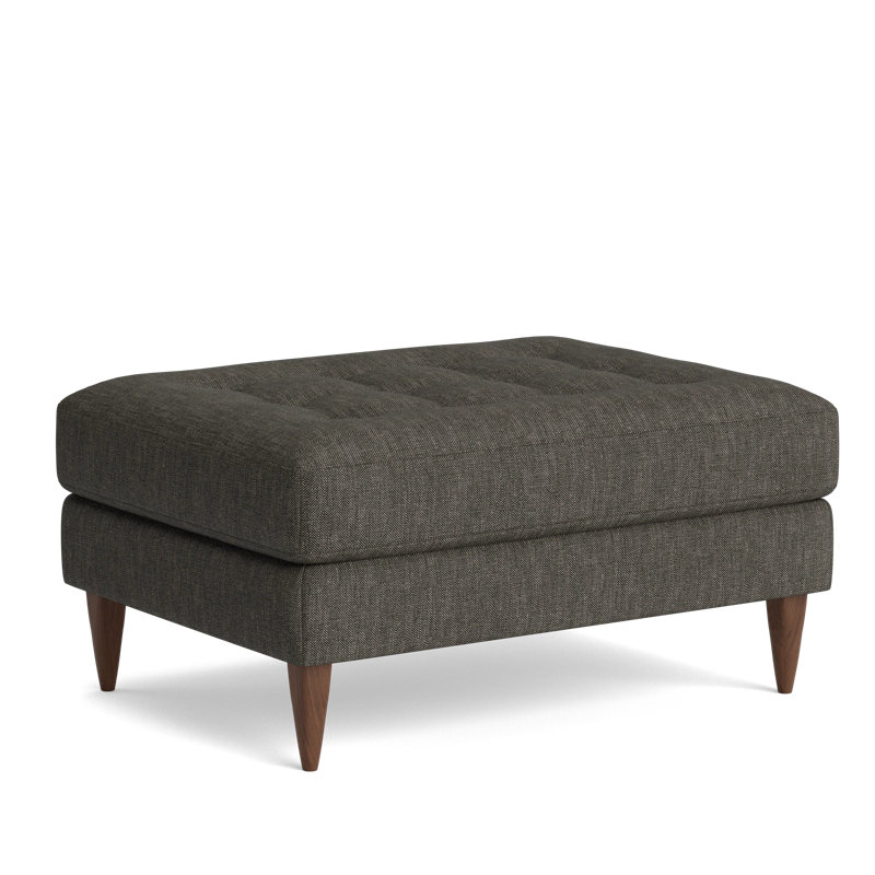 MCM Ottoman, Performance Weave - Onyx