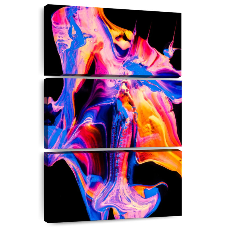 Avery Paint XIII, 74" H x 48" W