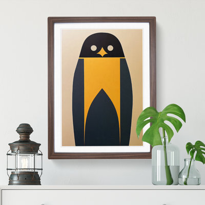 Penguin Abstract Art No.5 - Wall Art