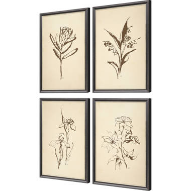 Antique White Lined Frame - 4 x 4