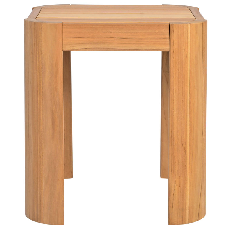 Table d'appoint en teck Aylssa