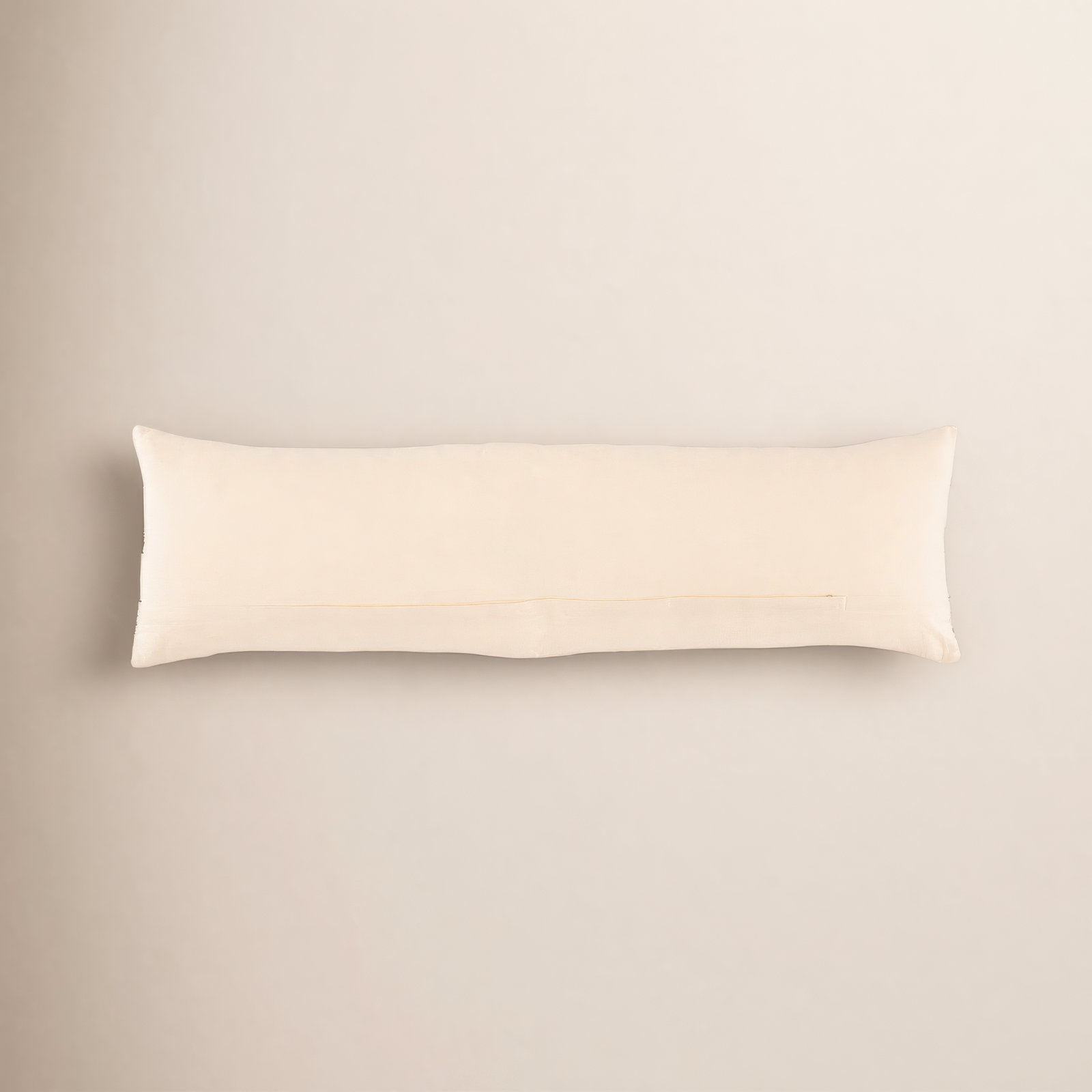 Fabienne Tassels Cotton Lumbar Throw Pillow, Down