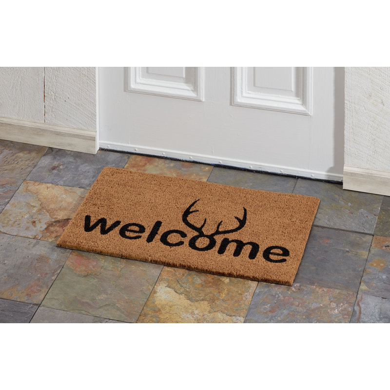 Antlers Outdoor Doormat