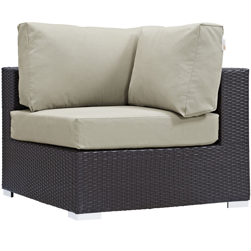 Canapé modulaire d'extérieur Convene, Beige