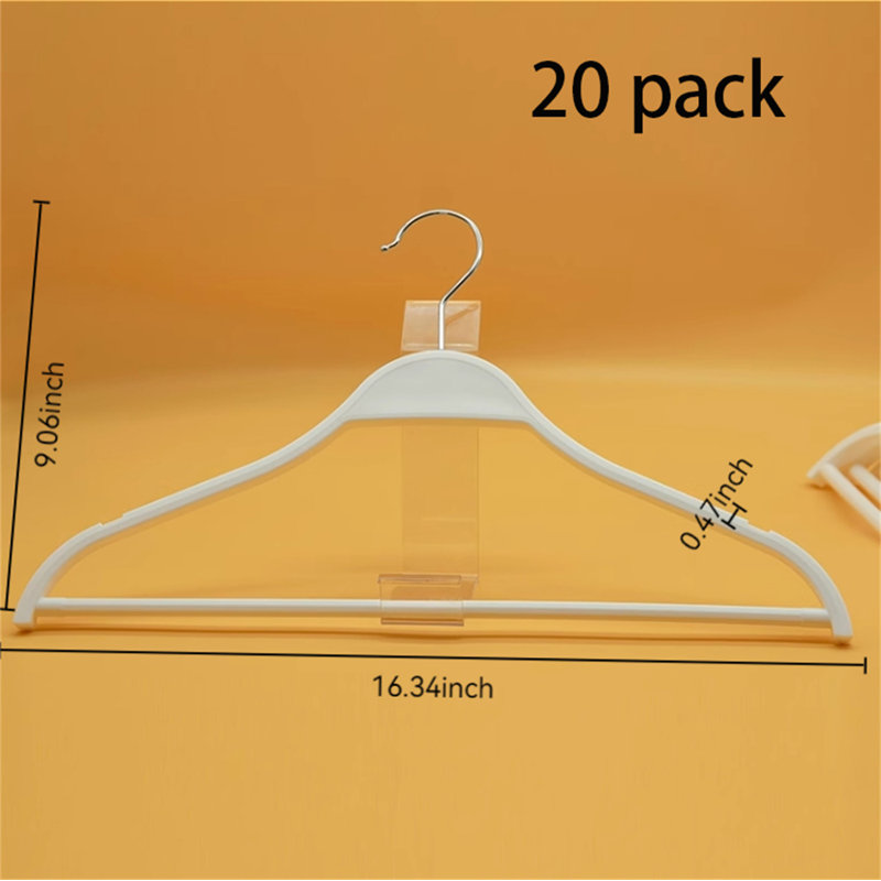 Cintre en plastique sans trace, 20