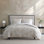 Vera Wang Roses Cotton Beige Comforter Set