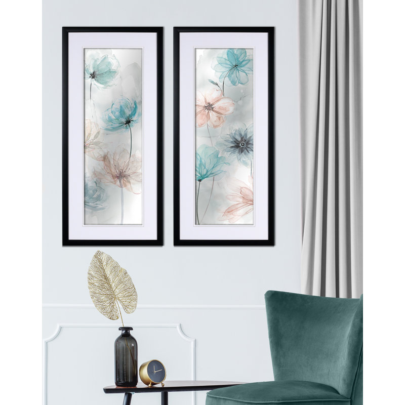 " Transparent Rain " 2 - Pieces