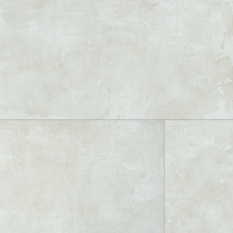 Pictura 23-1/2 In. X 47 In. Porcelain Floor And Wall Tile, White