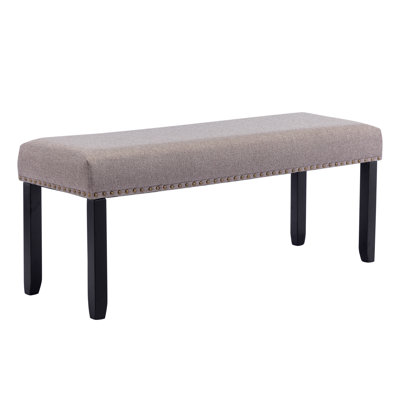 Syne Linen Upholstered Bench