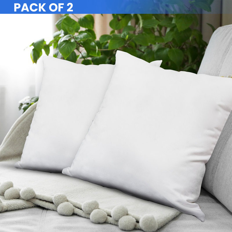 Multi-Use Square Throw Pillow Insert: Soft, Durable Comfort for Every Sitting, 20" x 20"