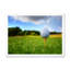 «Sunset Golf Ball», reproduction d'art sur toile moderne