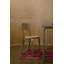 Tapis de couloir unique en laine noué à la main de style années 2000 4 pi 2 po x 8 pi 10 po en rouge / bleu marine foncé / beige Anieyah