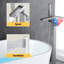 Single-Handle Floor Mount Freestanding Bathtub Faucet Waterfall Tub Filler With Handheld Shower-103551841