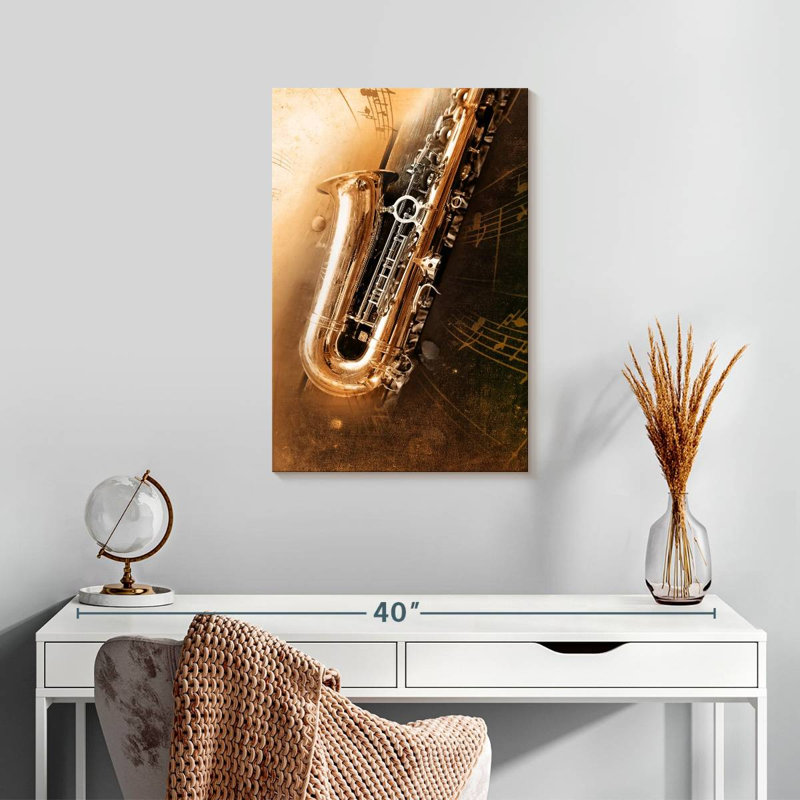 Abarca Saxophone Symphony, H 24 po x l 16 po