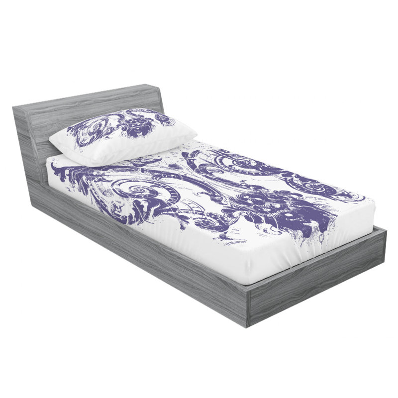 Microfiber Sheet Set, Twin XL Sheet Set with Fitted Sheet