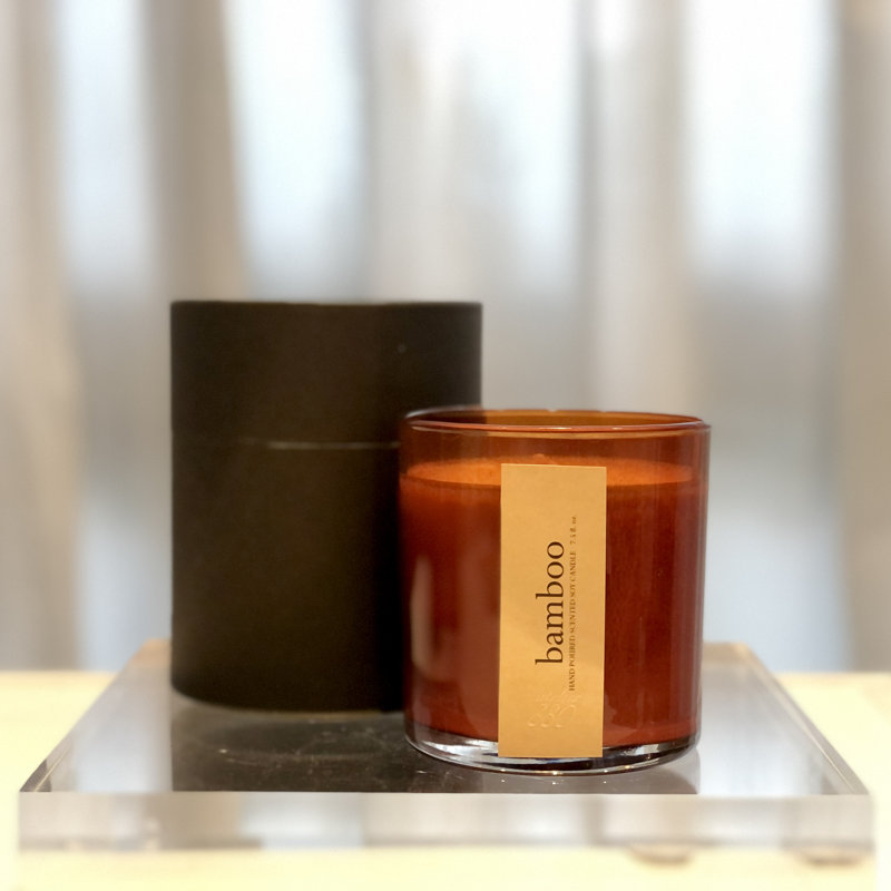 Bamboo Scented Jar Candle