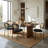 Boucle Low Rattan Back Side Chair-93021891