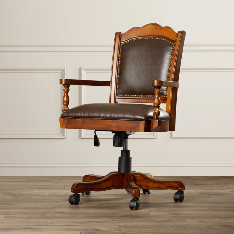 Armalda Swivel Upholstered Counter Stool