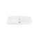 WS Bath Collections Antique 19.7'' Glossy White Ceramic Rectangular Bathroom Sink with Overflow